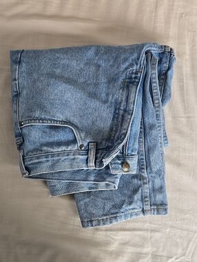 Lands' End High Rise Light Blue Denim Jeans